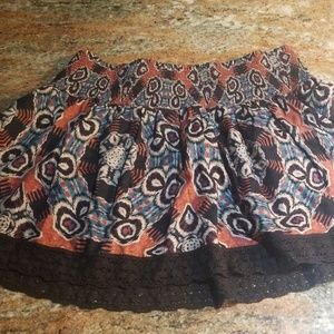 London Jean mini skirt